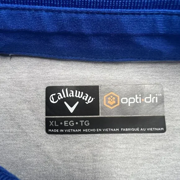 Lot of 2 Callaway Opti Dri Polo Shirt Men's XL Golf Performance Casual - Picture 9 of 14